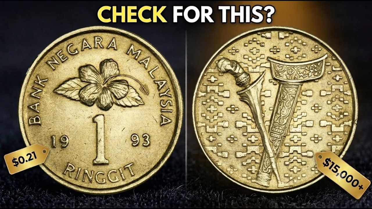 1993 Malaysia 1 Ringgit Coin Worth $15,800,900?! | Coin Relicx