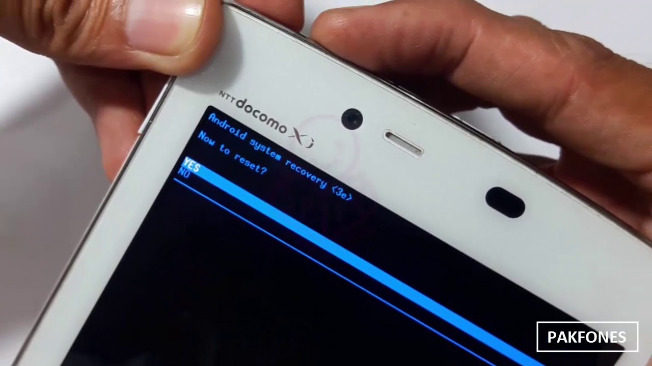 NEC Docomo N 08D Medias TAB UL Hard Reset