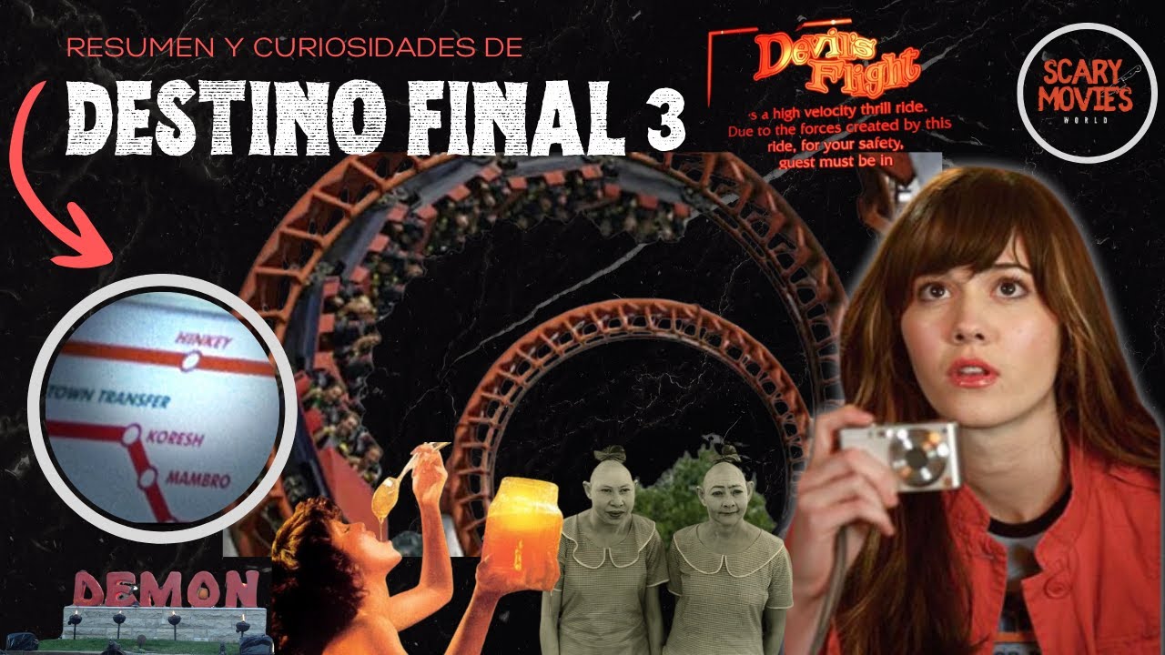 110 CURIOSIDADES QUE TE PERDISTE en DESTINO FINAL 3 | Scary Movies World