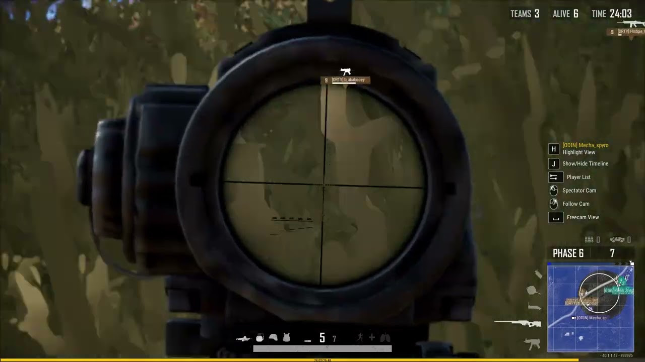 Final 5ish minutes of a match