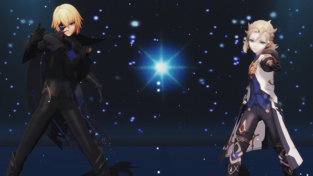 【MMD x Genshin Impact】erase or zero (Dainsleif & Albedo)
