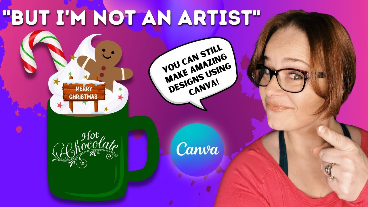 Создание изображения PNG с помощью Canva Pro