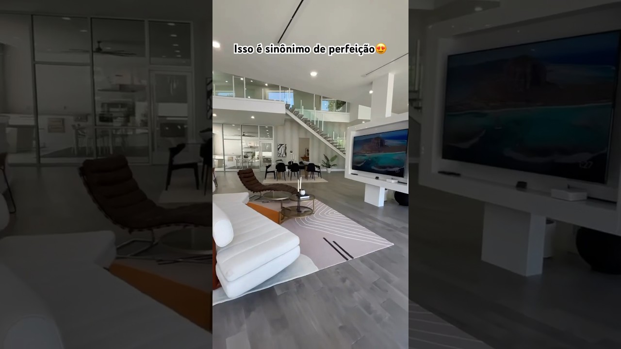 OBRA DE ARTE DA ARQUITETURA MODERNA #luxoeconforto #casaluxuosa