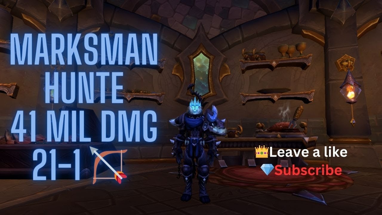 Marksman Hunter 41 Mil Dmg  Pvp Dragonflight 10.1.7