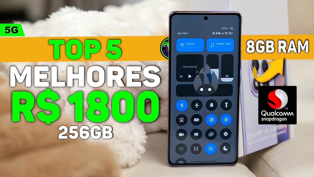 OS MELHORES CELULARES PARA JOGOS ATÉ R$ 1800 REAIS