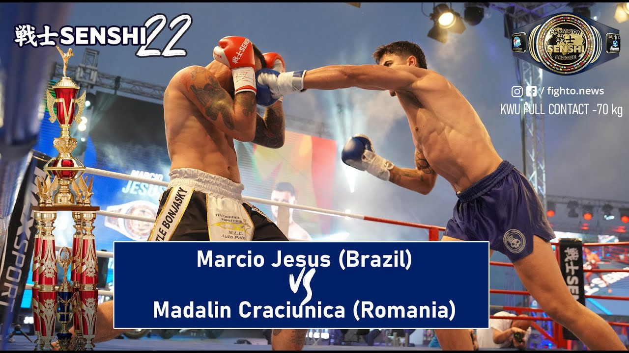 SENSHI 22: -70 kg, Marcio Jesus (Brazil) vs Madalin Craciunica (Romania) | KWU FULL CONTACT