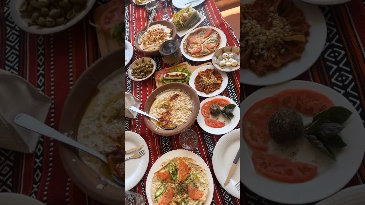 Traditional #syrian #food #breakfast #views #arab #syria #lattakia #2023 #سوريا