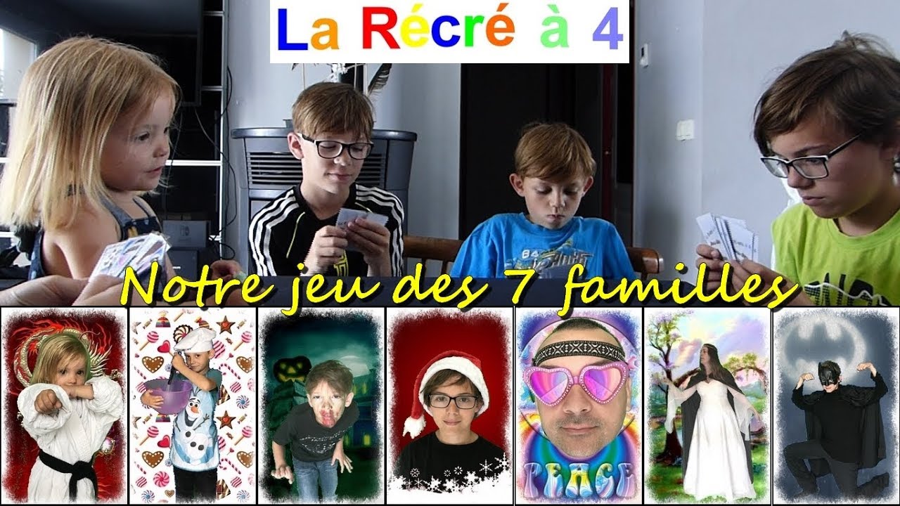 Notre jeu des 7 familles