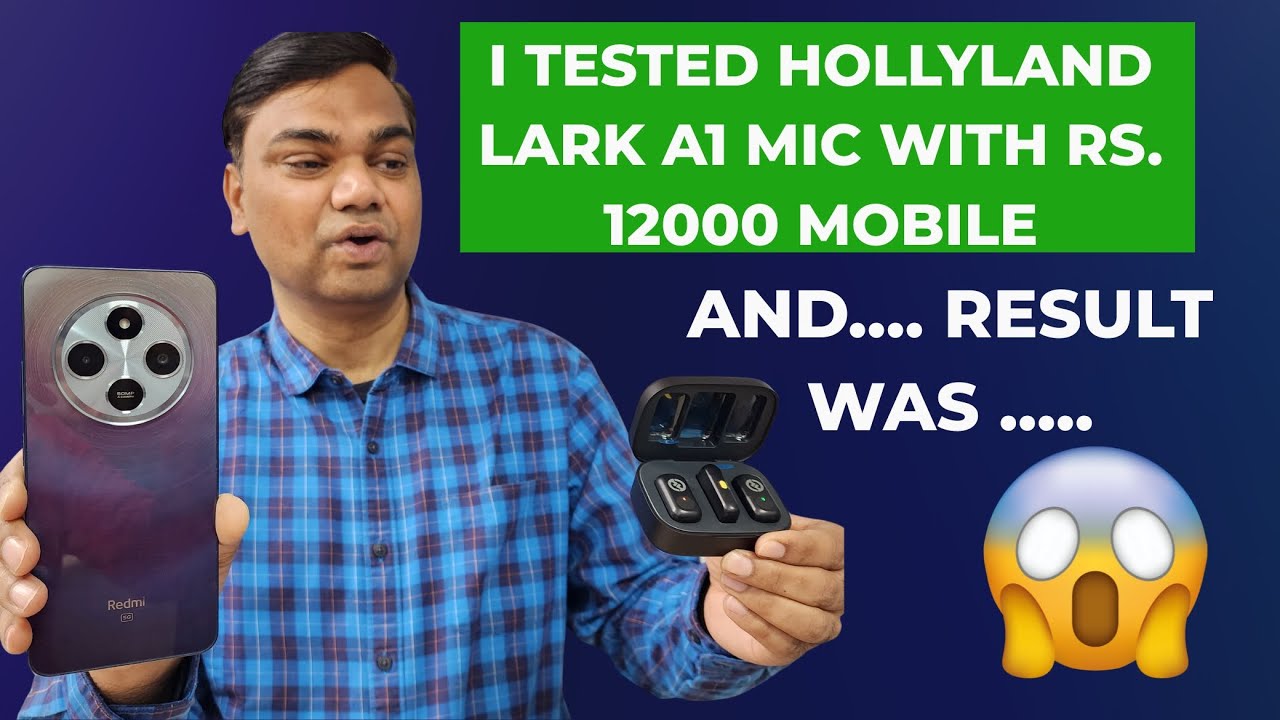 🎤🎤(2026) STOP Using Cheap Mic!  Hollyland Lark A1 Review with Budget Android! (Best Mic under 5000)