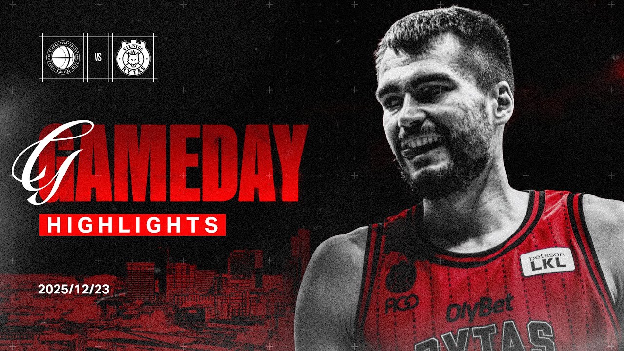 Rytas Starts Citadele KMT With An Away Win | Highlights | December 23, 2025