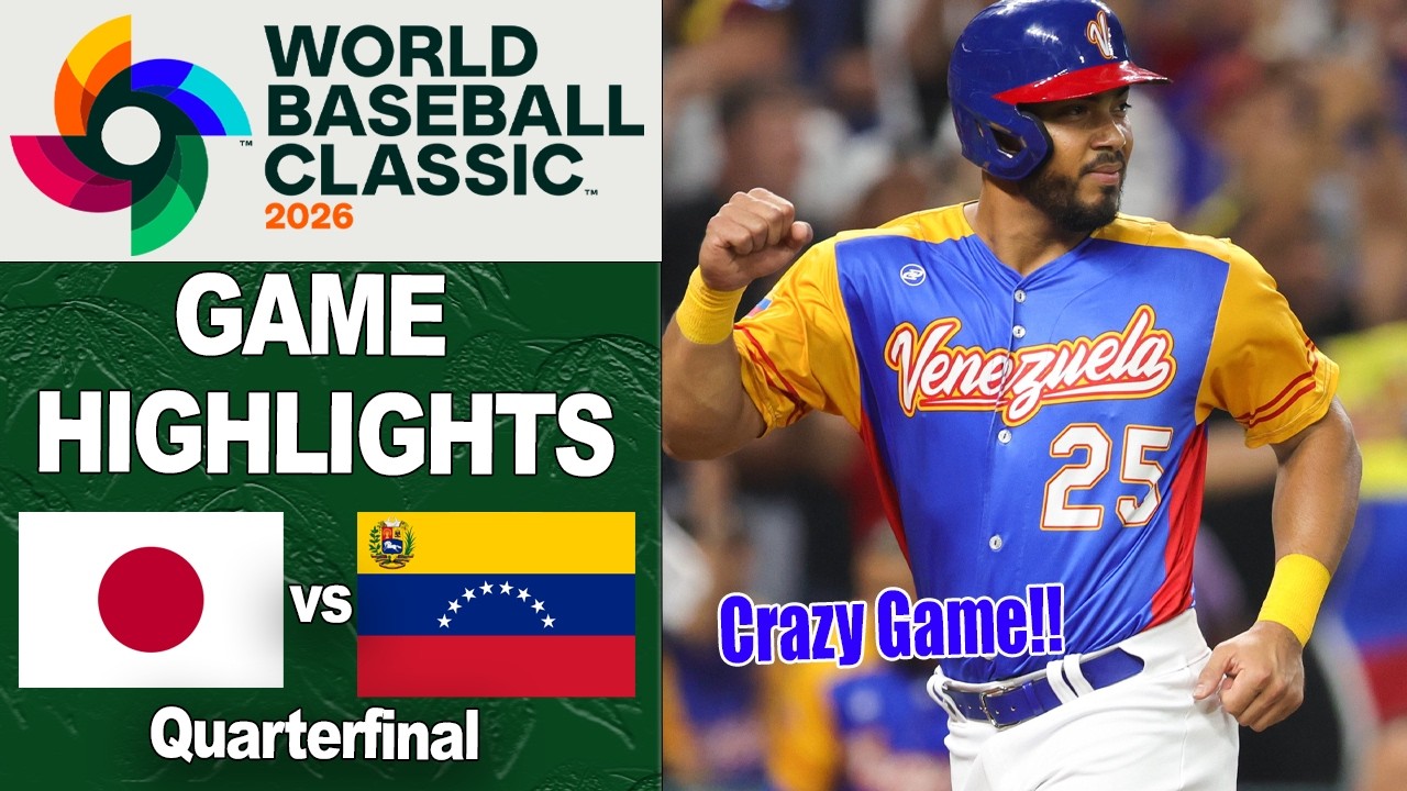 Japan vs. Venezuela [CRAZY GAME] | inning 5-7 | Mar 15, 2025 | World Baseball Classic 2026