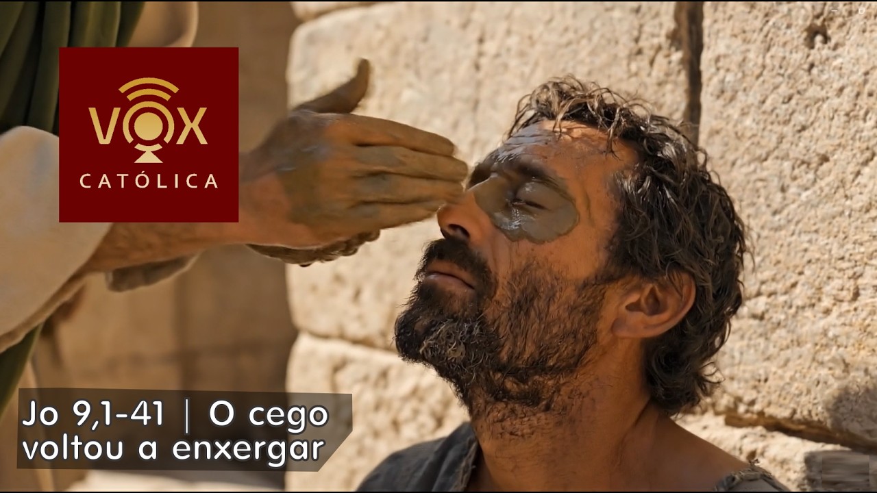 Evangelho EXPLICADO - Jo 9,1-41 | 15/03/2026 | Eu era cego e agora vejo | 4º Domingo da Quaresma- A