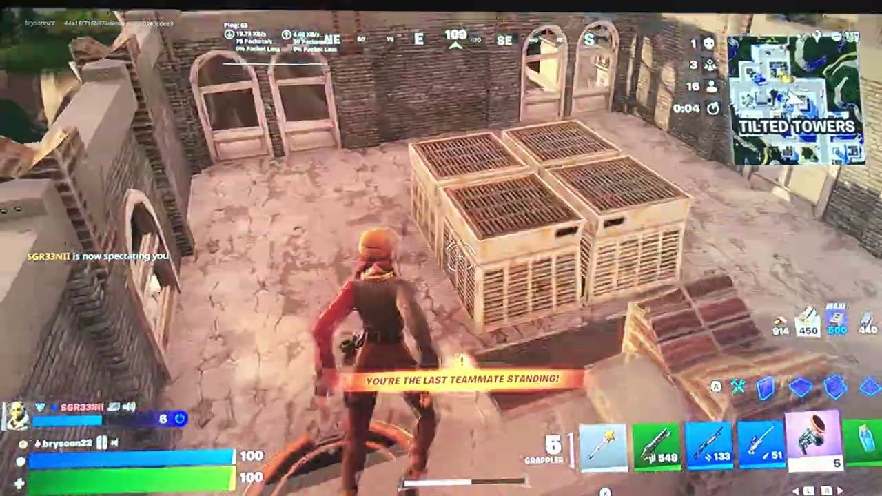 Fortnite reload with my brother