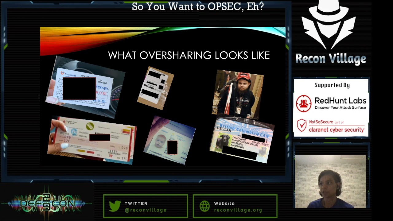 So You Want to OPSEC, Eh? - Ritu Gil - Recon Village @DEFCON 29