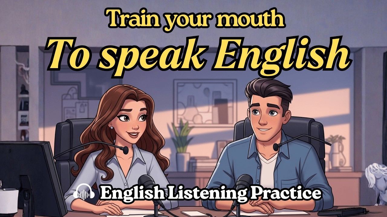 Learn English With Podcast |  Train your mouth to speak English