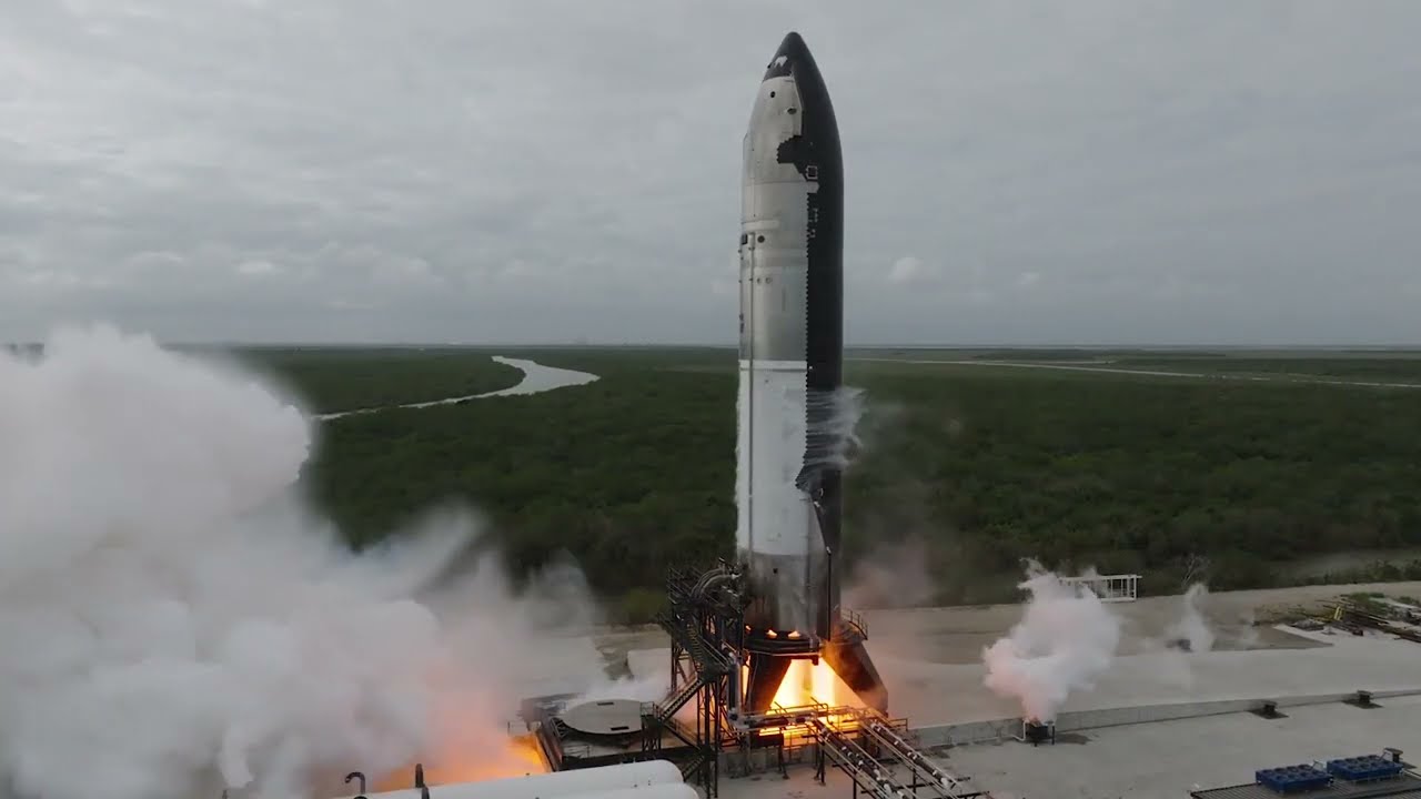 STATIC FIRE! 1st SpaceX Starship Block 2