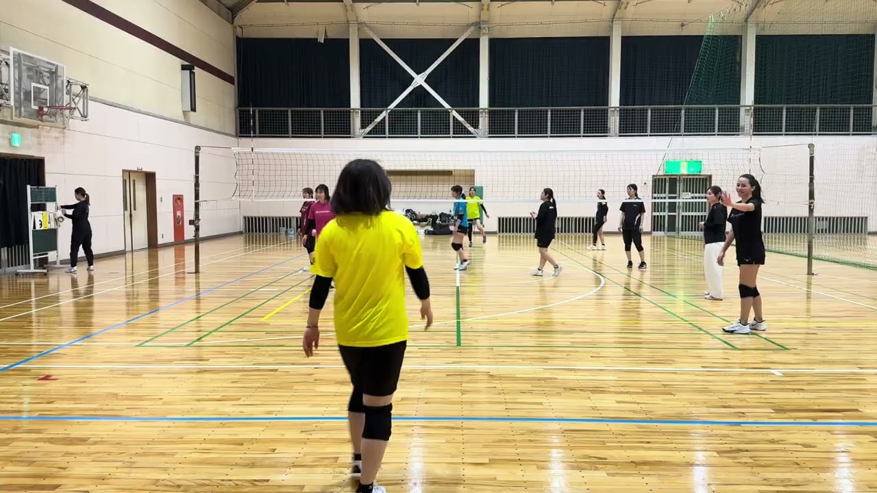 女子バレー①