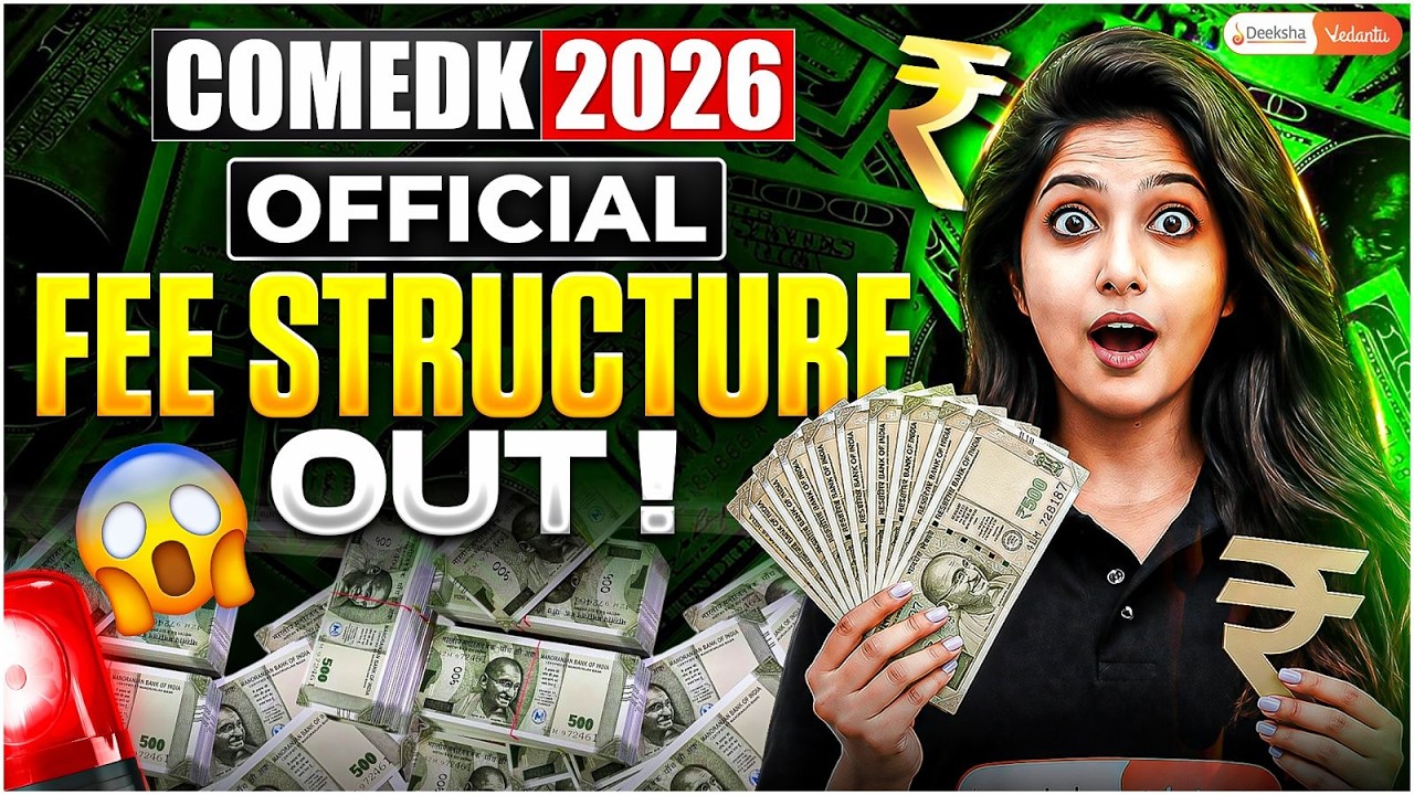 📢 COMEDK 2026 Fees Out Now! 💸 Is Engineering Through COMEDK Worth the Investment? 🤔| Jasmine Ma'am