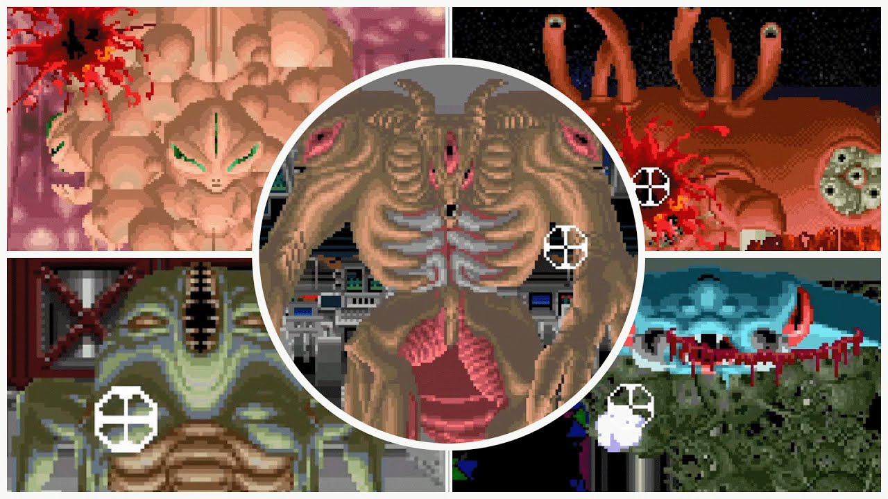Space Gun - All Bosses