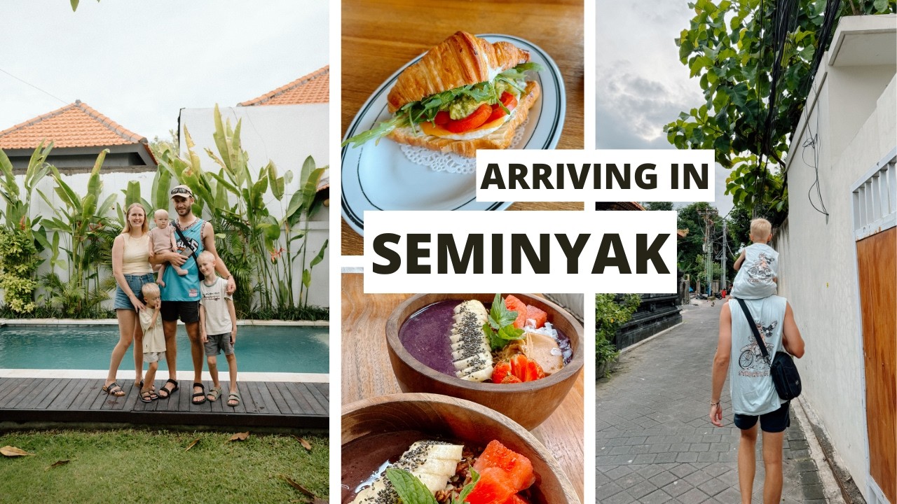 Our VILLA stay in Seminyak, Bali (moving from Kuta after a few rough days)