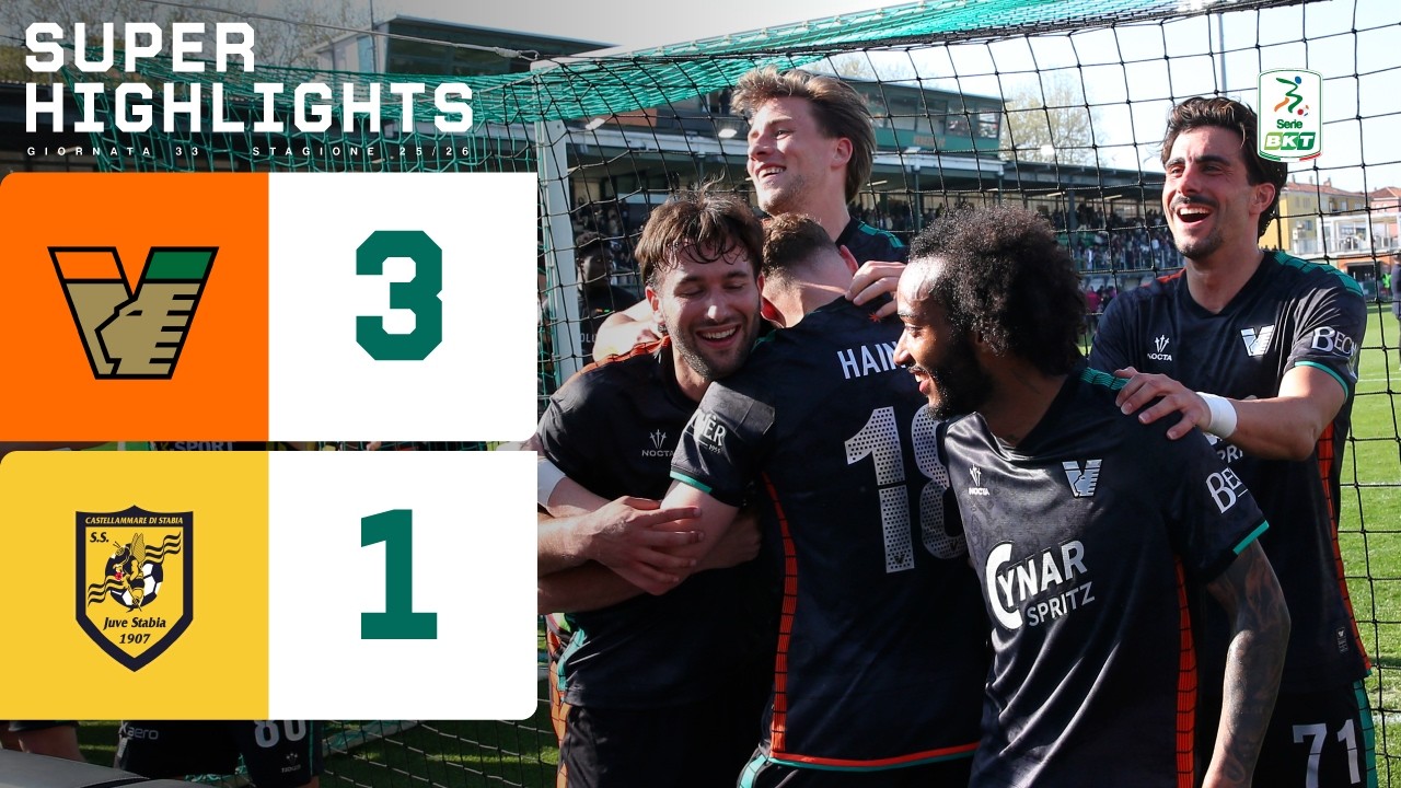 Venezia-Juve Stabia 3-1 | SUPER HIGHLIGHTS