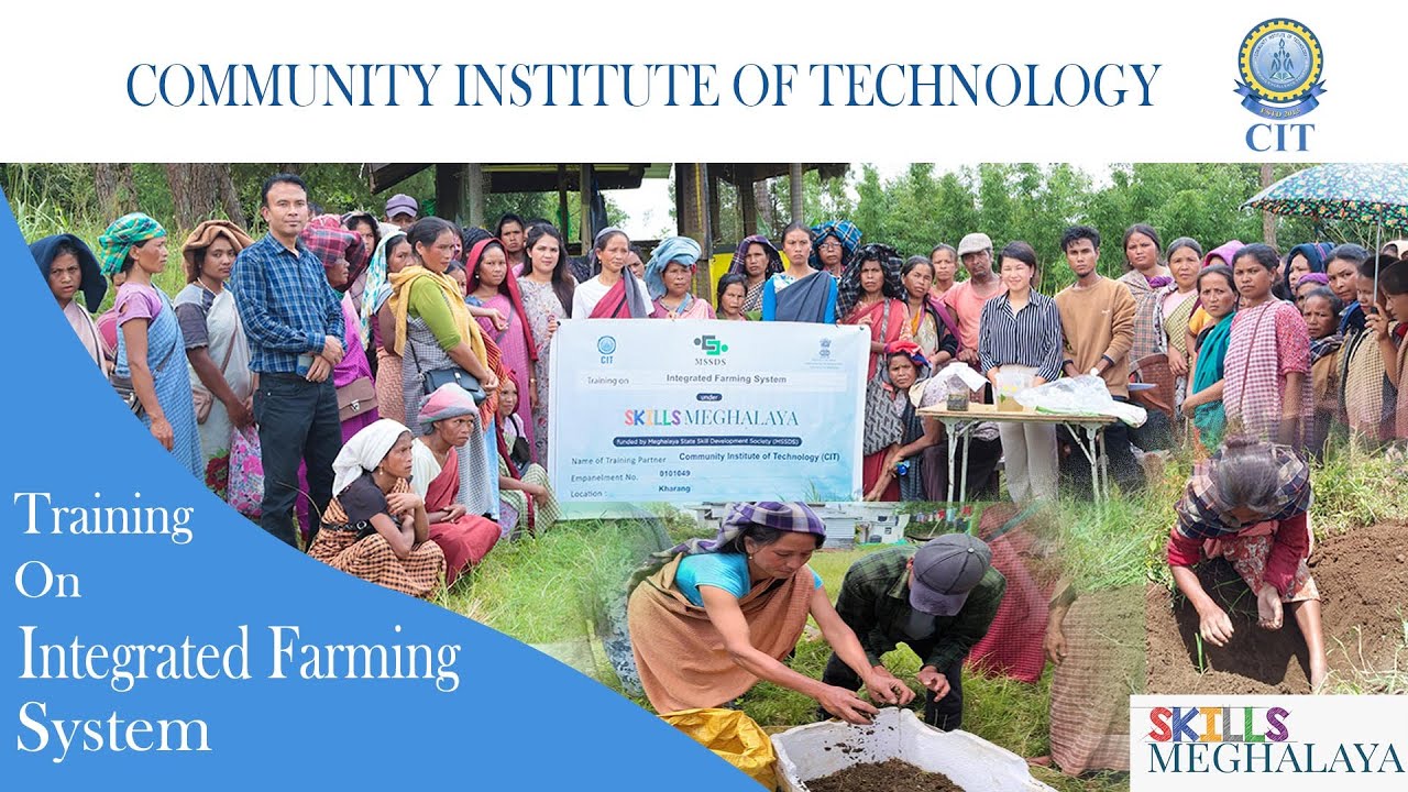 CIT Skills Training on Integrated farming system at Kharang