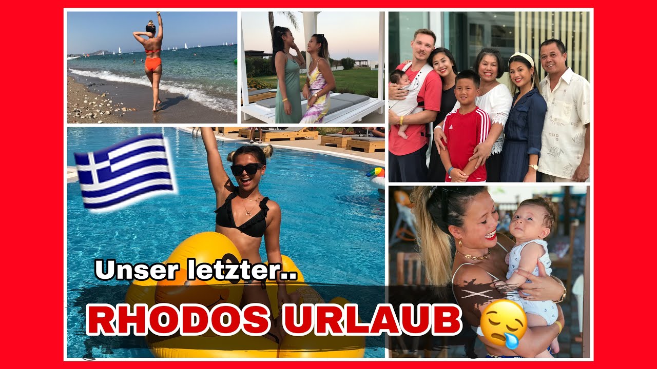 Familien-Urlaub auf Rhodos | Griechenland 🇬🇷 ..best Urlaub ever! ❤️ Nhitastic XXL VLOG