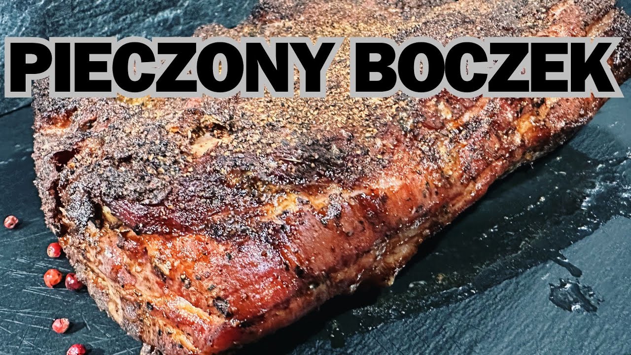 Boczek....... kosmiczny jeden z lepszych jakie jadłem #boczek #pieczenie #grillowanie