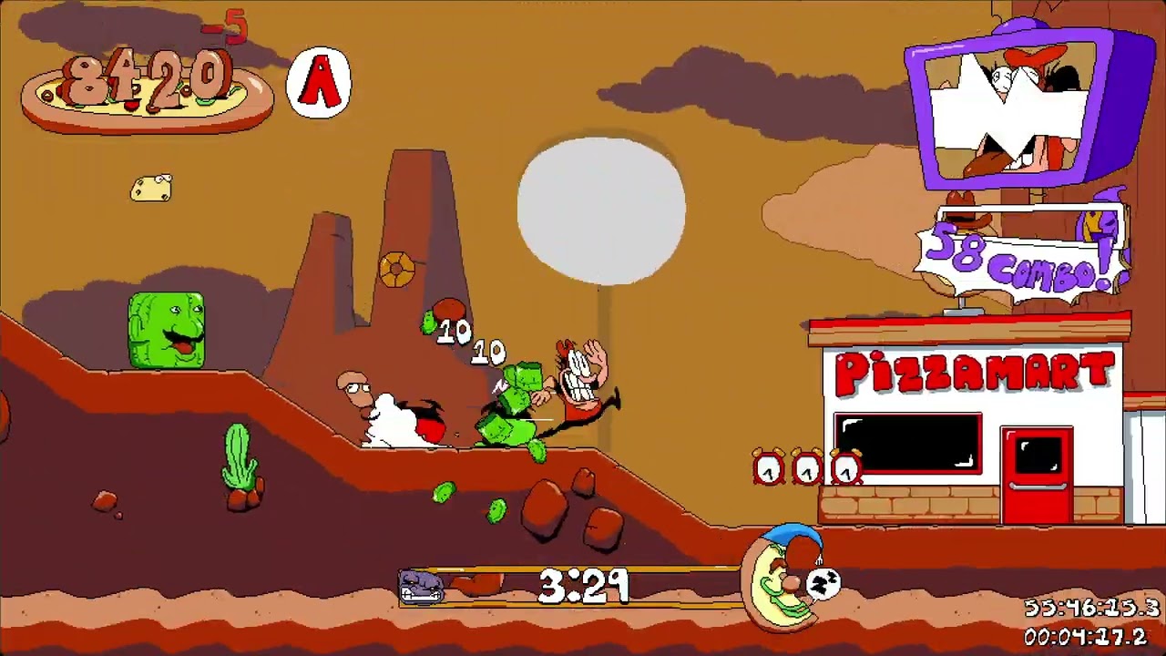 Pizza Tower Lap 3 Deluxe - Oregano Desert Lap 3 P-Rank