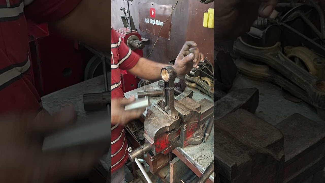 C.R bush polish #Dust #clean #crank #international #jcb #machine #kirloskar