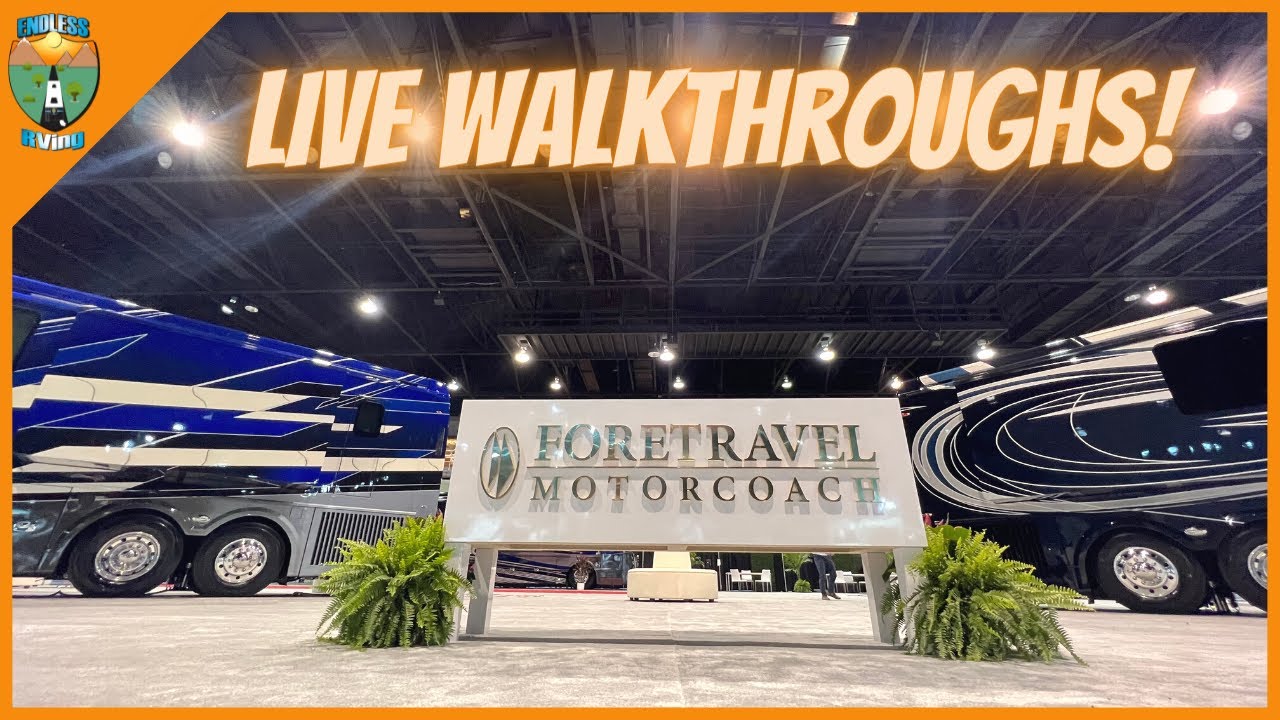 2022 Foretravel Realm WalkThrough Tours!