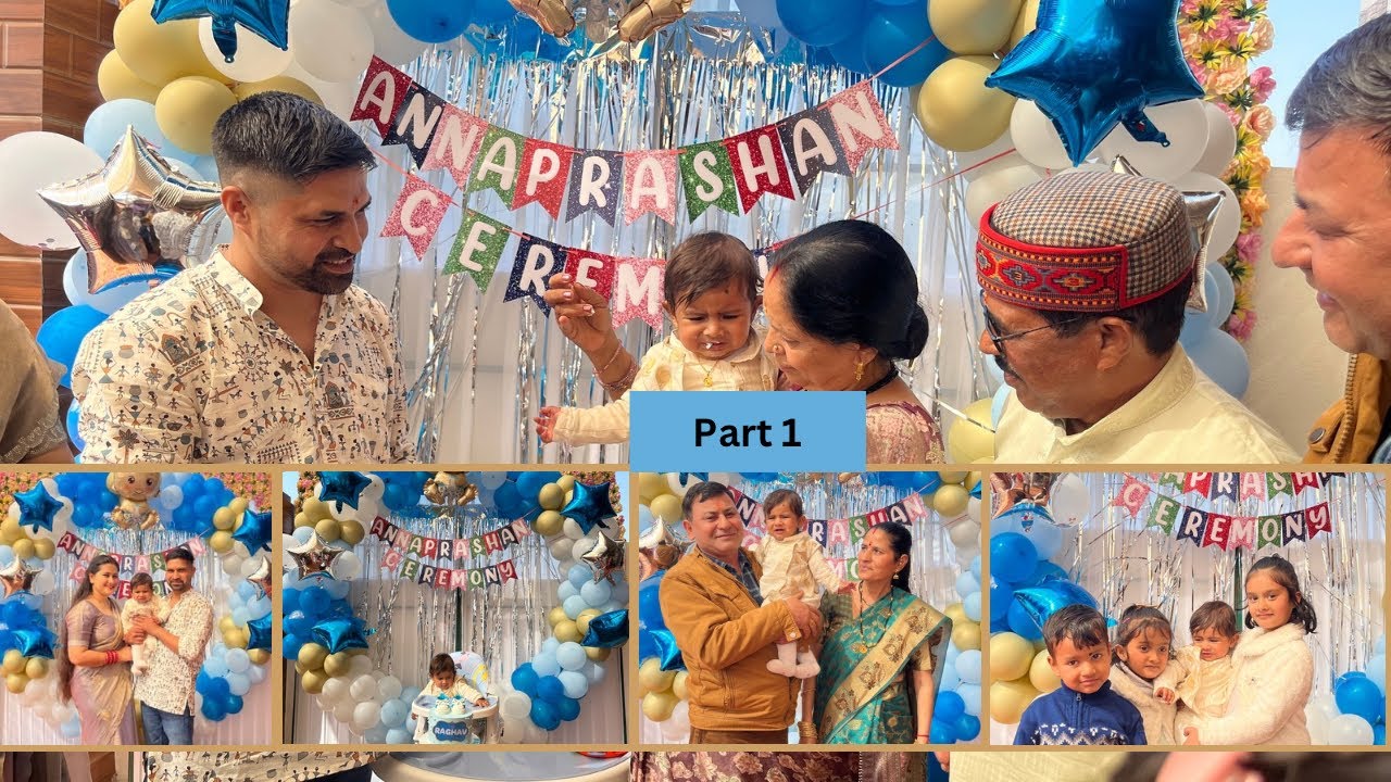 Part 1: My nephew annaprashan 😍 #viralvideo #viralvlogs 