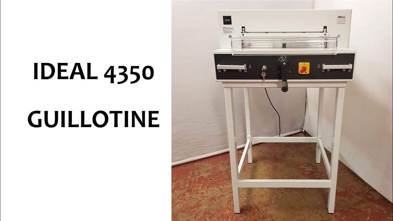 Ideal 4350 Electric Guillotine