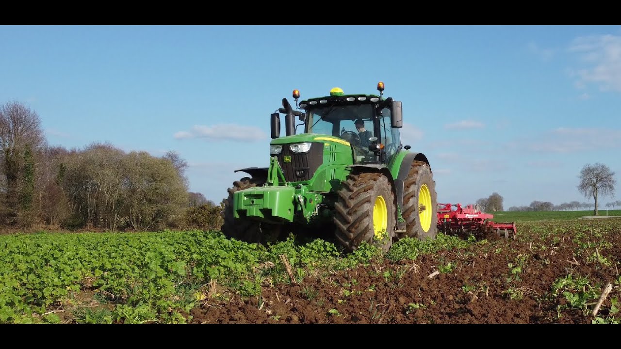 John Deere 6175R | kverneland CLC 4,5M|