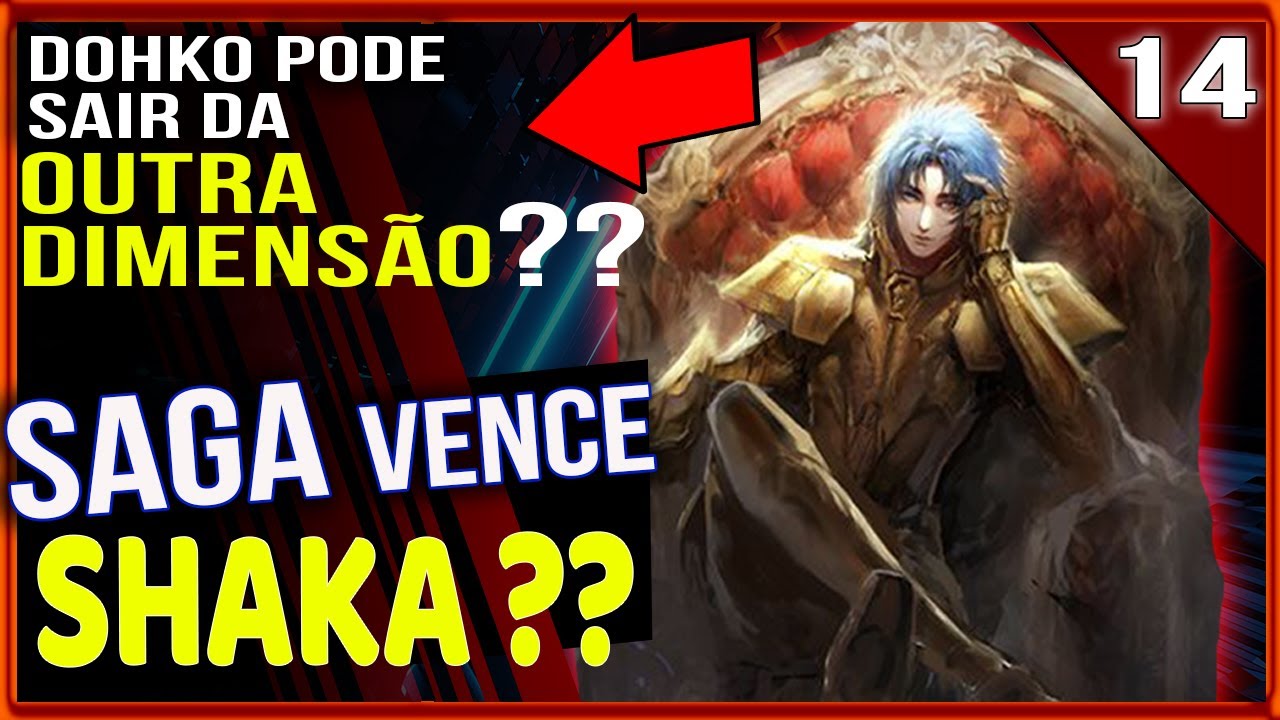 SAGA VENCE SHAKA ? | Cavaleiros do Zodíaco - RESPONDENDO COMENTÁRIOS #14