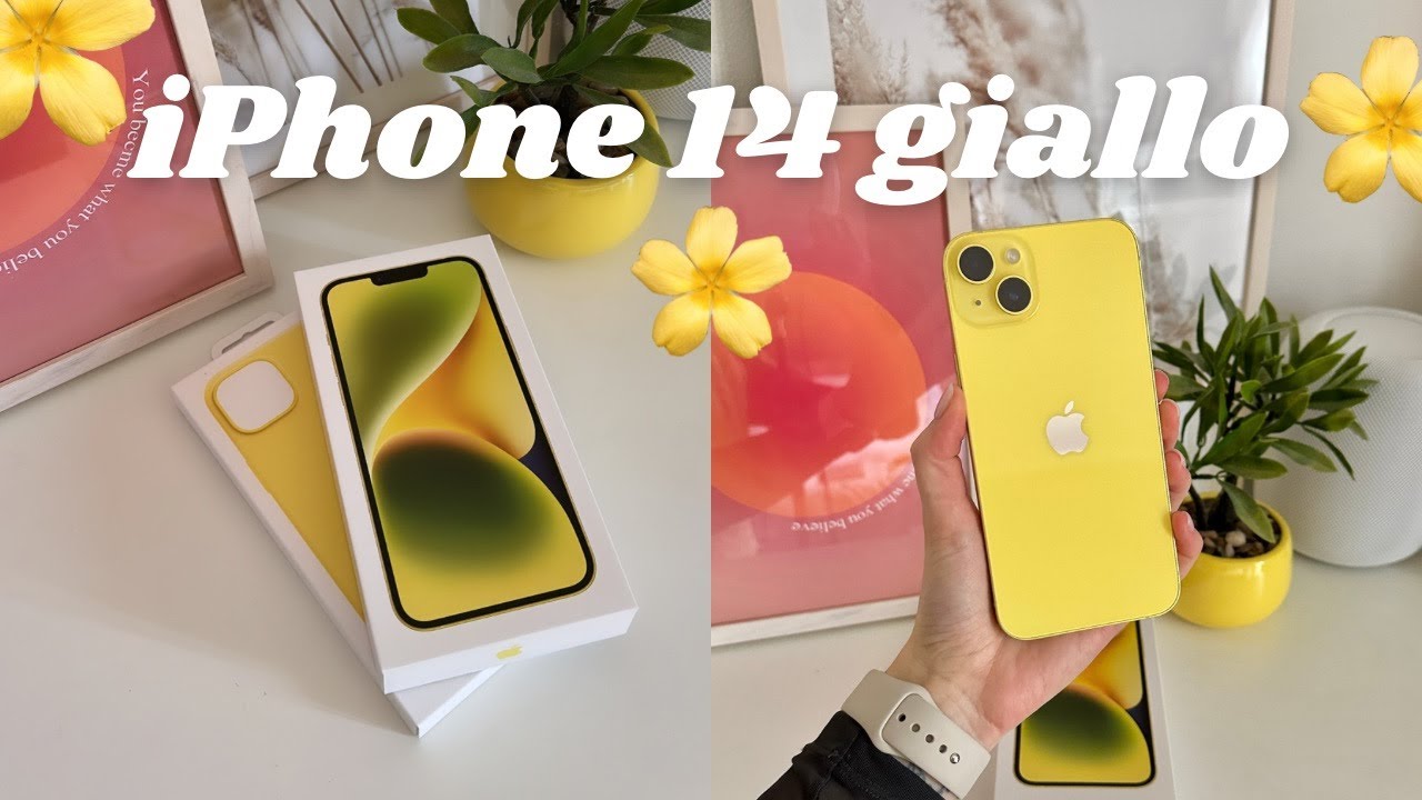 iPhone 14 Plus Giallo 🌼 Unboxing e Caratteristiche