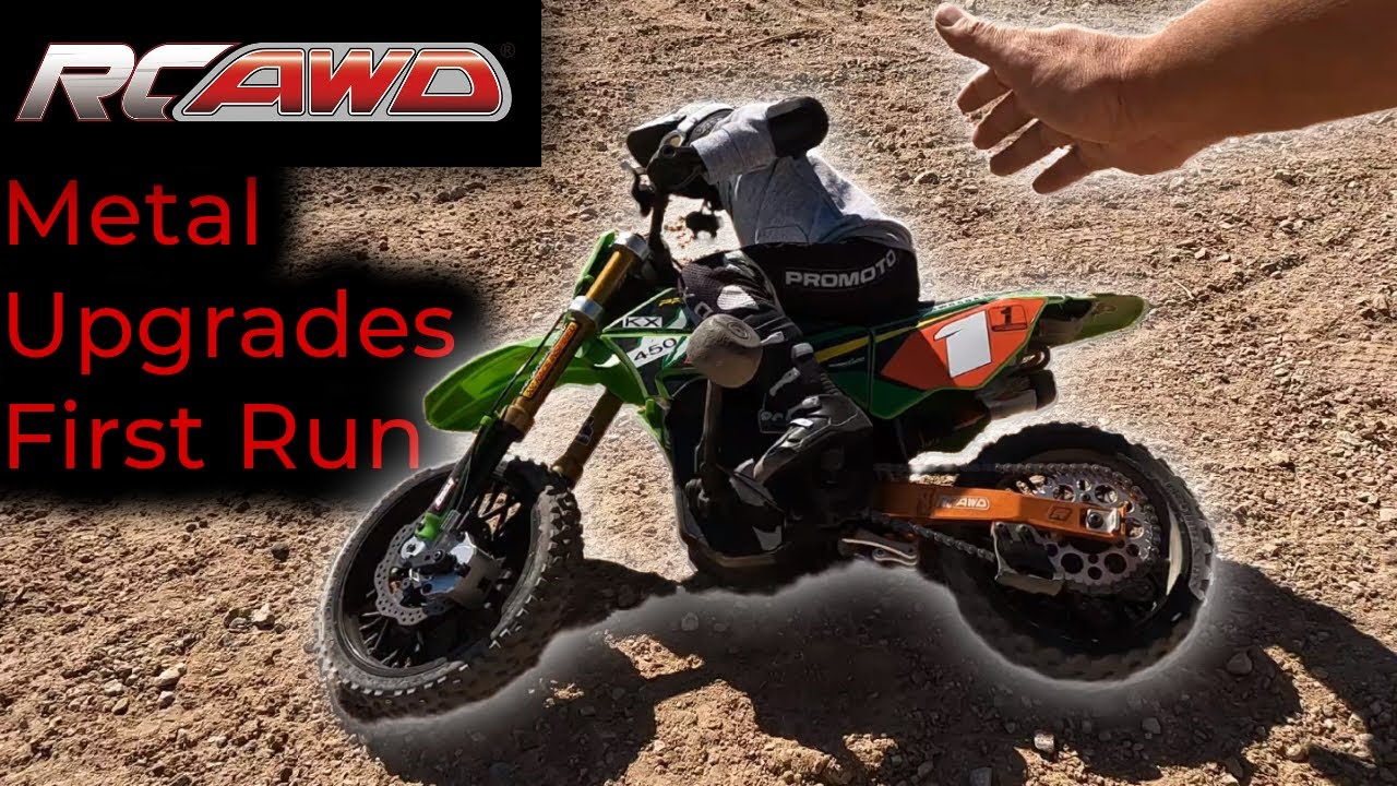 Losi Promoto Mx Metal Upgrades test.
