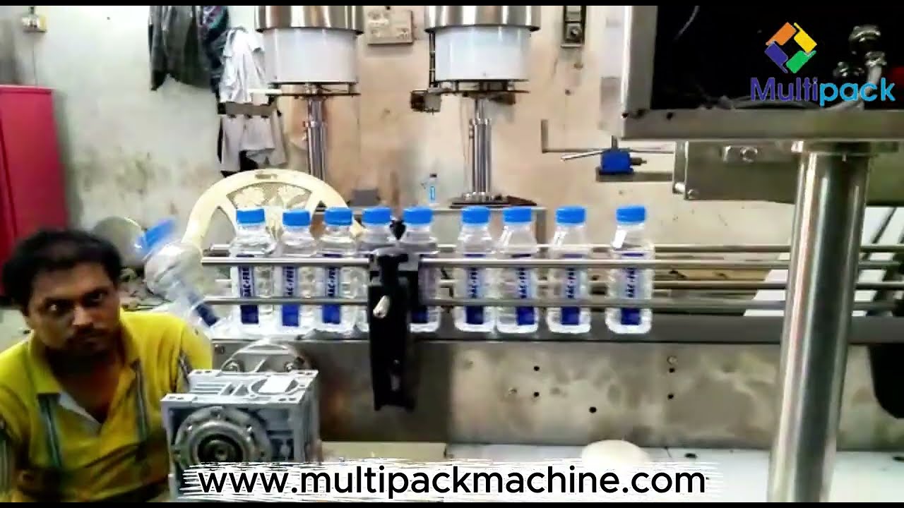 Mineral Water Bottle Labeling Machine | High Speed Automatic Bottle Labeler