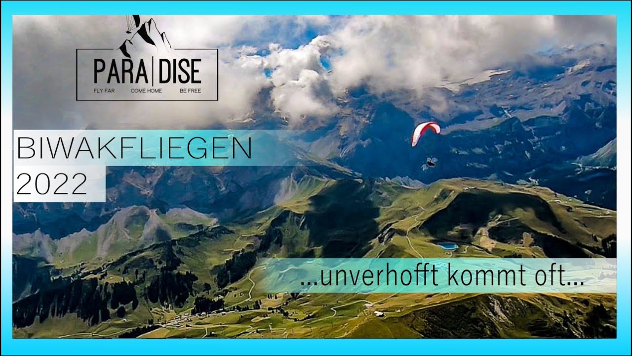 ...es ist das Unerwartete was uns begeistert ! #BIWAKFLIEGEN #VOLBIVOUAC