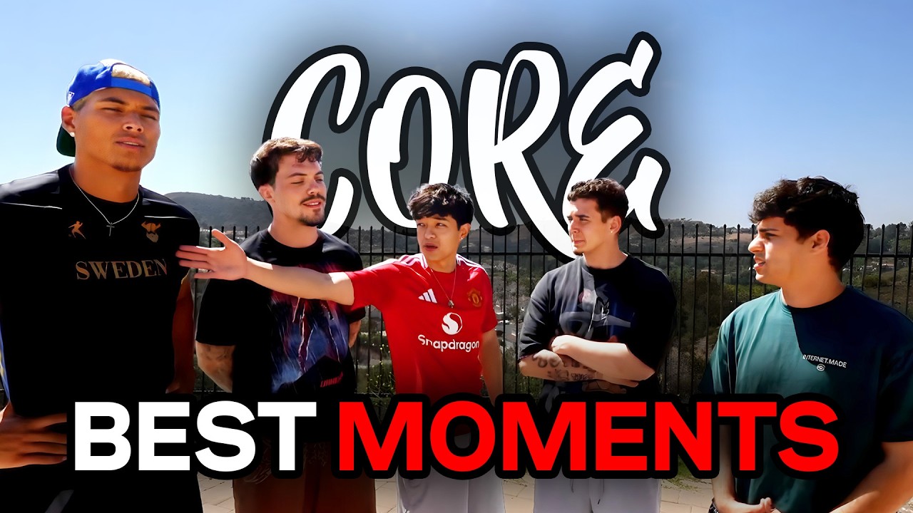 Лучшие моменты CORE Boys в новом доме!