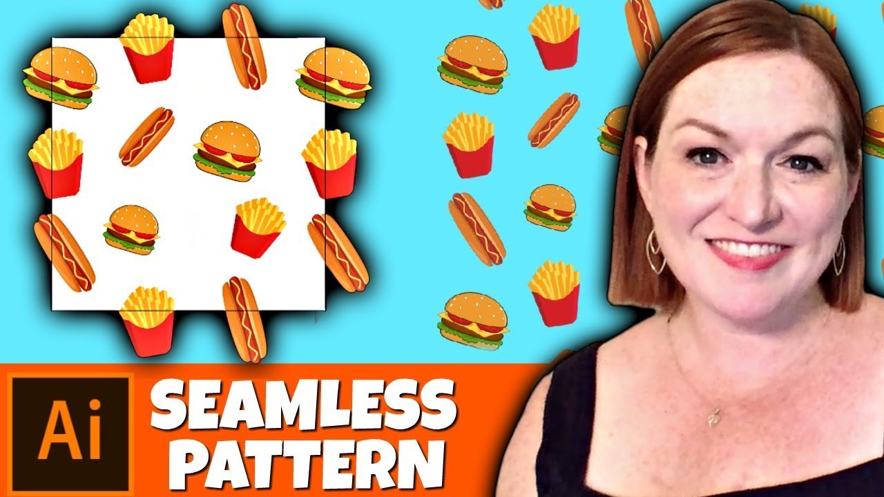 How to Create a Seamless Pattern in Adobe Illustrator 2019 - Make a Seamless Pattern All Over Print