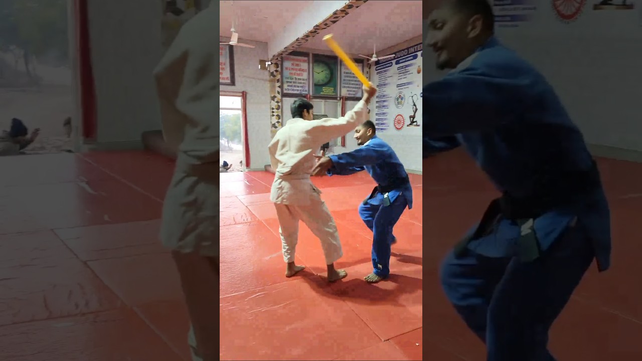 Judo defence technique 