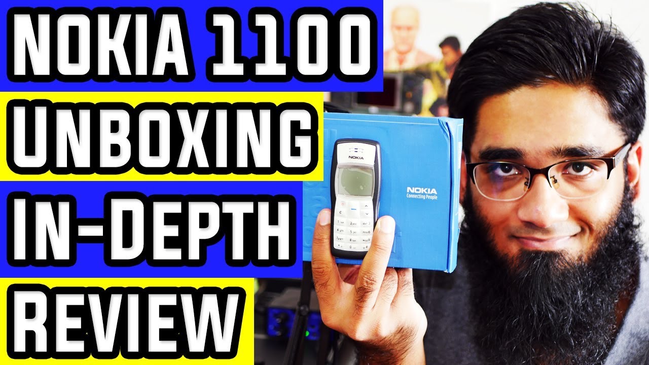 🔵 NOKIA 1100 Unboxing🔪 &  NOKIA 1100 Review📢 | 💤 In-Depth Walkthrough! 📺 [4K]