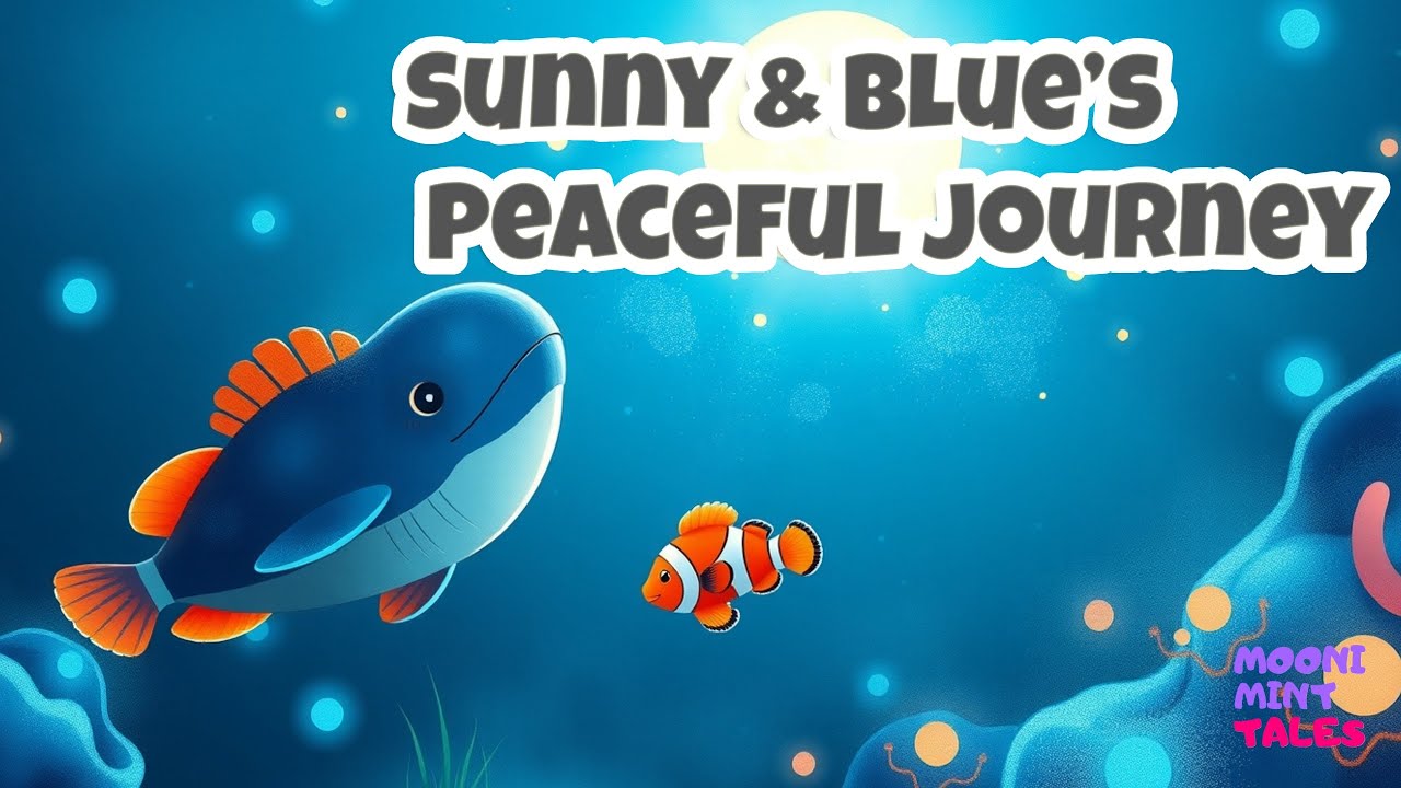 Sunny & Blue’s Peaceful Journey | A Calm Ocean Bedtime Story for Kids