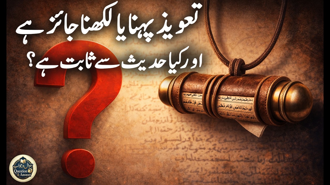 تعویذ پہننا یا لکھنا جائز ہے؟ کیا یہ حدیث سے ثابت ہے؟