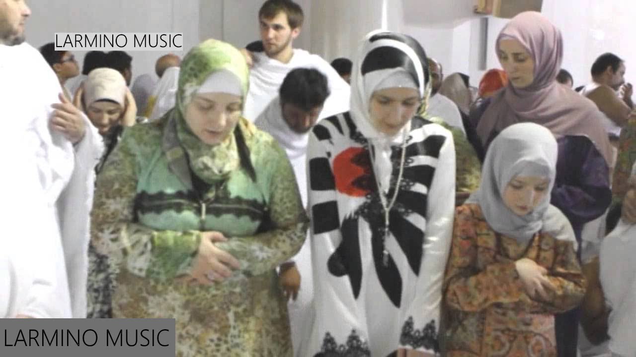 Chechen president Ramazan Kadyrov with his family visiting to Mecca