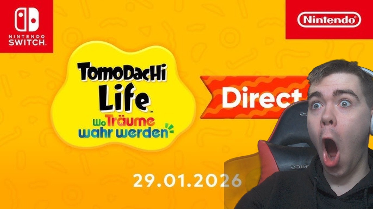Ich Reagiere auf die Tomodachi life Direct + Kleine Analyse