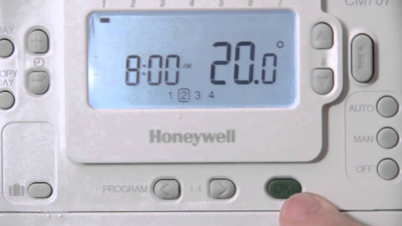 HONEYWELL CM707 PROGRAM