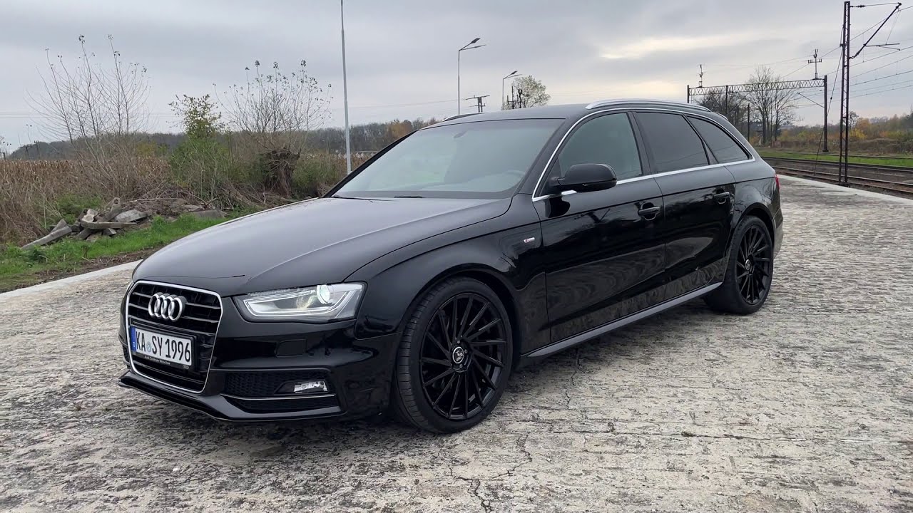 AUDI A4 B8 2.0TDI 2x S-Line Black od 