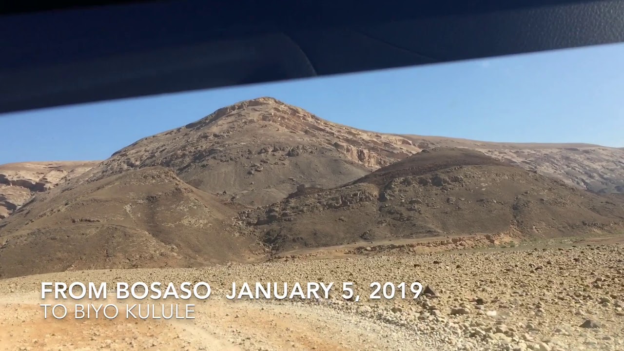 The journey from Bosaso to Biyo Kulule and back to Bosaso. Enjoy the landscape 🤗